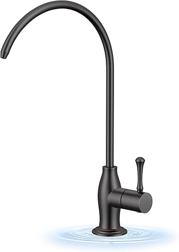 Miniatura 9 de WEWE Grifo de cocina de oro cepillado con rociador desplegable RV grifo de cocina de latón de acero inoxidable de una sola manija con placa