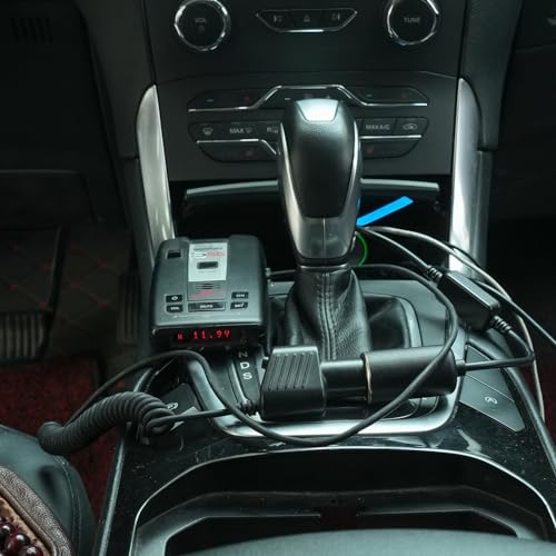 Adaptador USB C a encendedor de coche de 12V y 18W con cable conversor de 30 cm 7