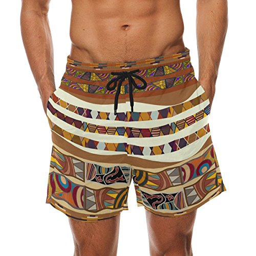 tribal swim trunks