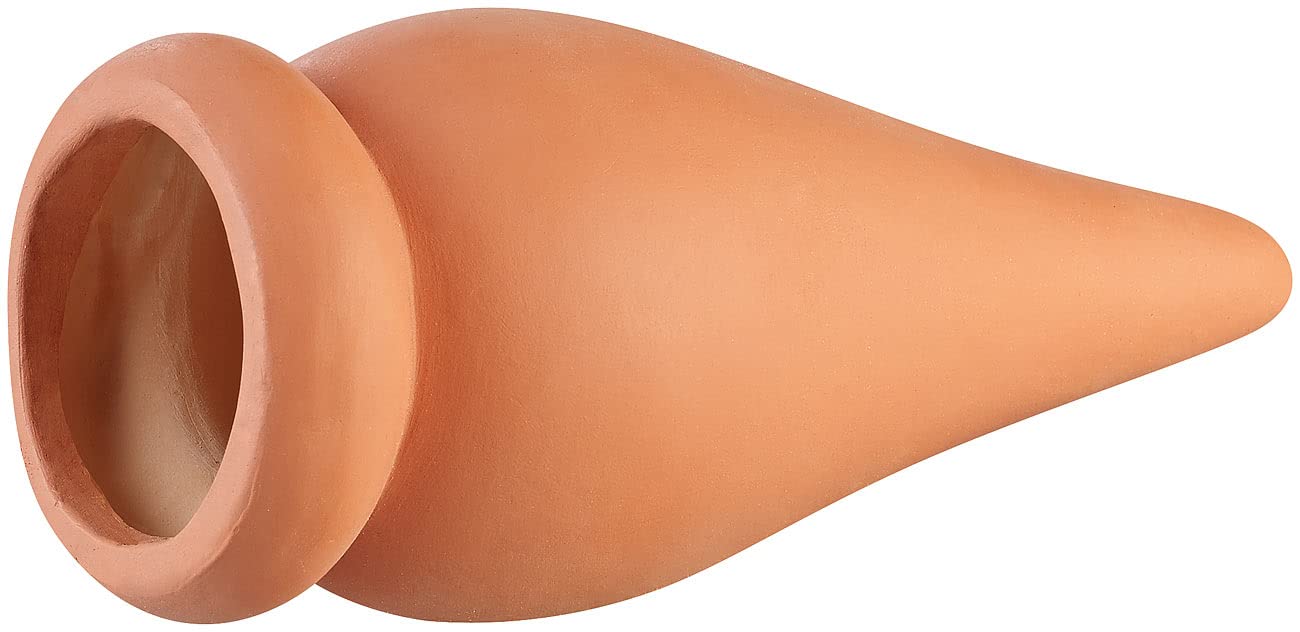 Royal Gardineer Wasserspender Pflanzen: 6er-Set 2in1-Terracotta-Wasserspender für Topfpflanzen (Blumentopf, Blumen, Olla)