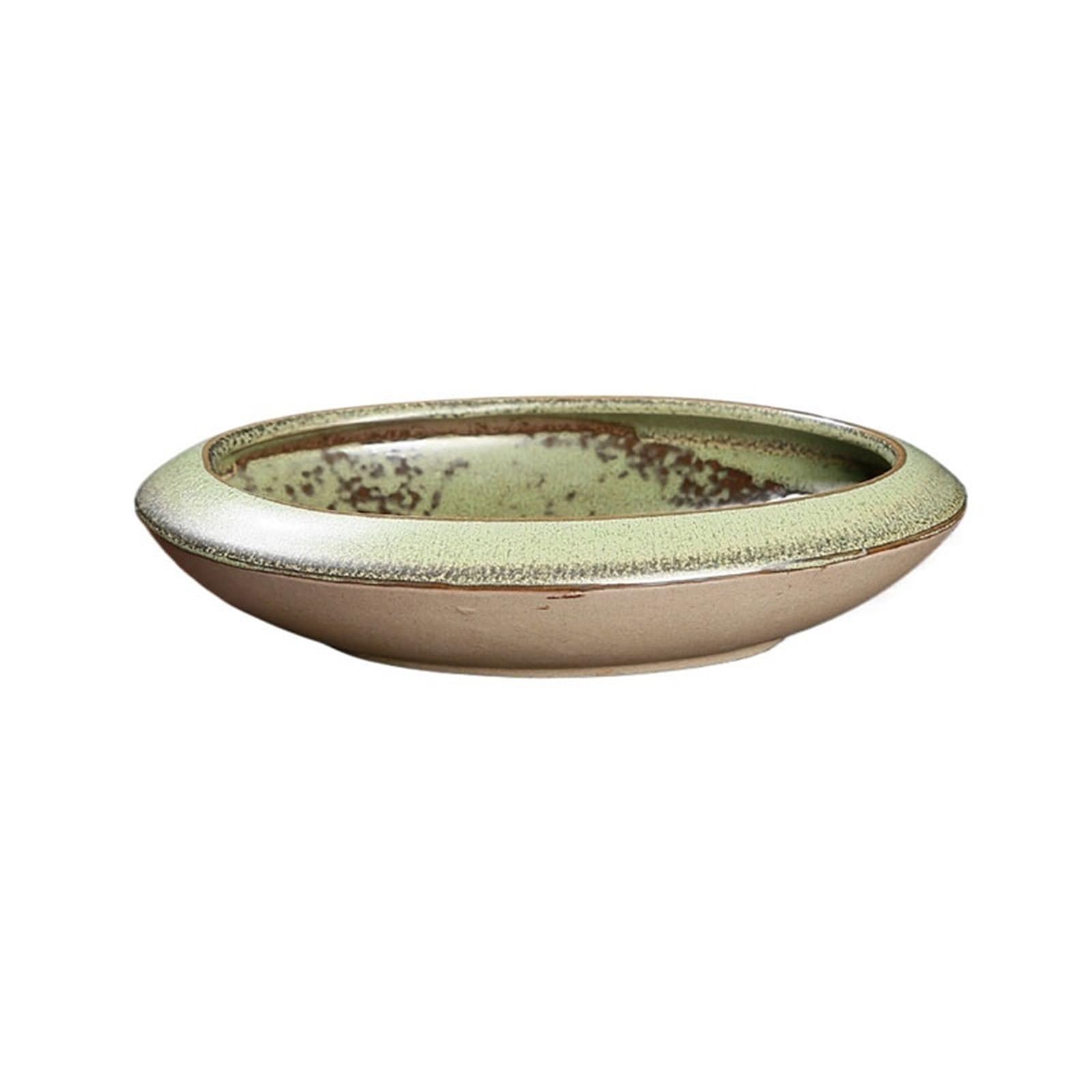Flower Pot Tray Chinese Style Art Flower Arranging Saucer Home Imitation Antiquity Ceramic Tray Ikebana Bowl
