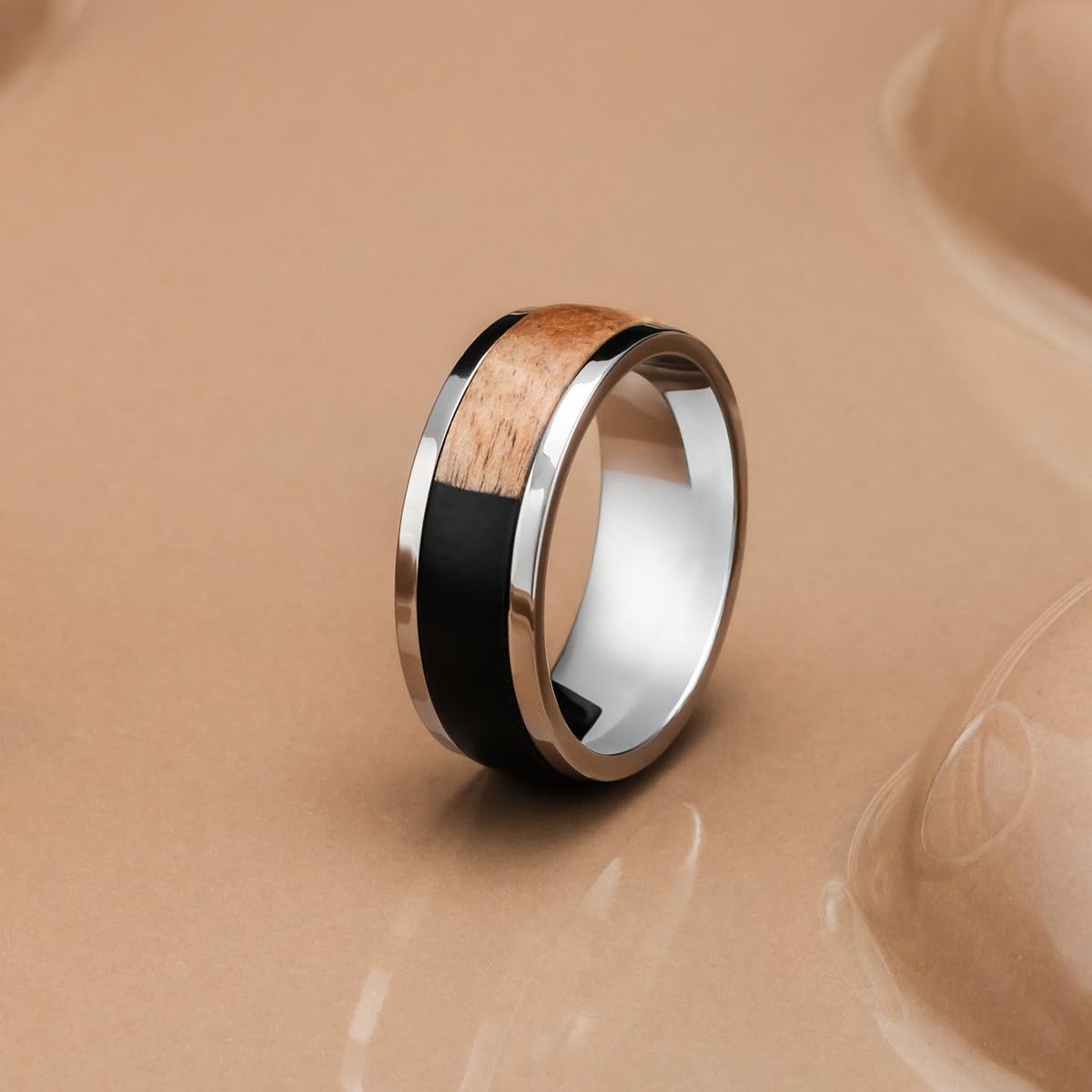 HOLZKERN Herrenring Sumo Koa/Titan sumo-koa-titan