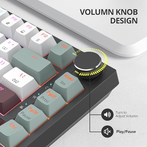 Clavier de jeu filaire 75% pour éliminer la latence et le ghosting sur PC - 4
