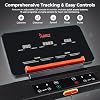 Sunny Health & Fitness Interactive Slim Folding Treadmill for Home, Running or Walking with Quiet Brushless, Shock Absorption, Free SunnyFit App Bluetooth Connection, Optional 12 Level Auto Incline