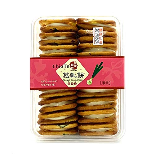 葱軋餅隨手盒 ヌガークラッカー(ねぎプレーン味)
