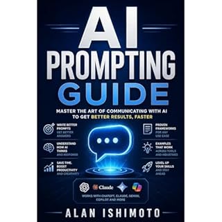 AI Prompting Guide Audiolibro Por Alan Ishimoto arte de portada