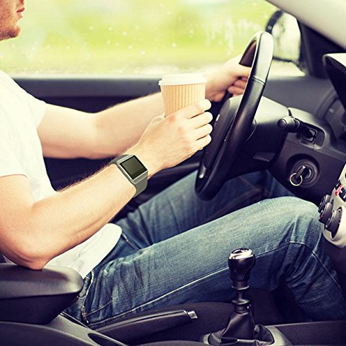 Bands Compatible with fits fitbit Ionic SmartWatch, Watch Replacement Sport Strap for fits fitbit Io