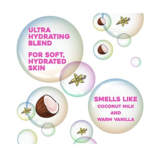 OGX Extra Creamy + Coconut Miracle Oil Ultra Moisture Body Wash, 19.5 Fl Oz