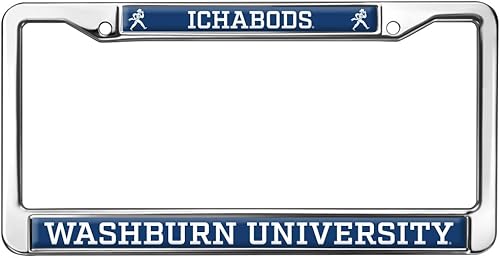 Vista 293 de Marco de Metal para Placa de Matrícula de Tamaño Completo con Logotipo de los Bulldogs de Louisiana Tech Louisiana Tech Bulldogs