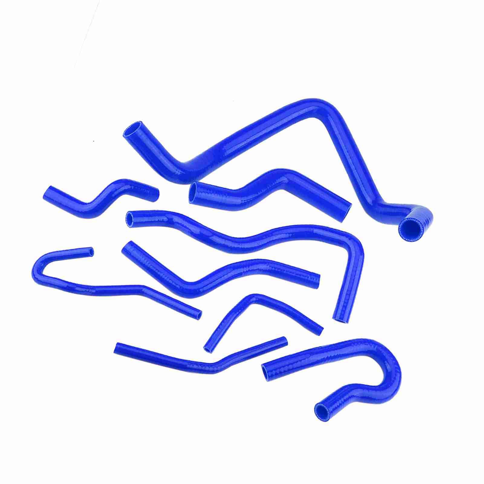 Generic Kit Tubo Flessibile in Silicone da 9 Pezzi Stabilità Fisiologica Resistente All'acqua per D15 D16 SOHC EG/EK 1992-2000 (BLUE)