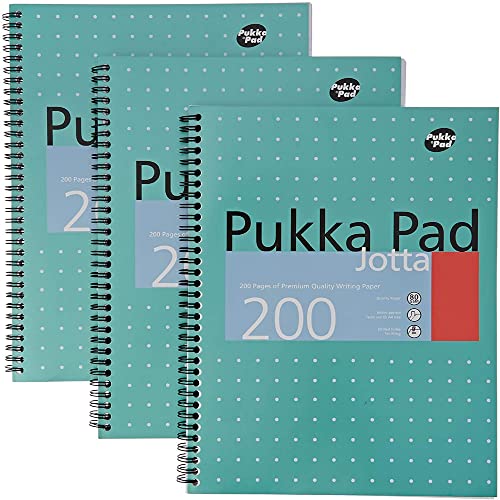Pukka Pad Notebook Wirebound Jotta 80gsm Ruled 200 Pages A5 Ref JM021 [Pack of 6]