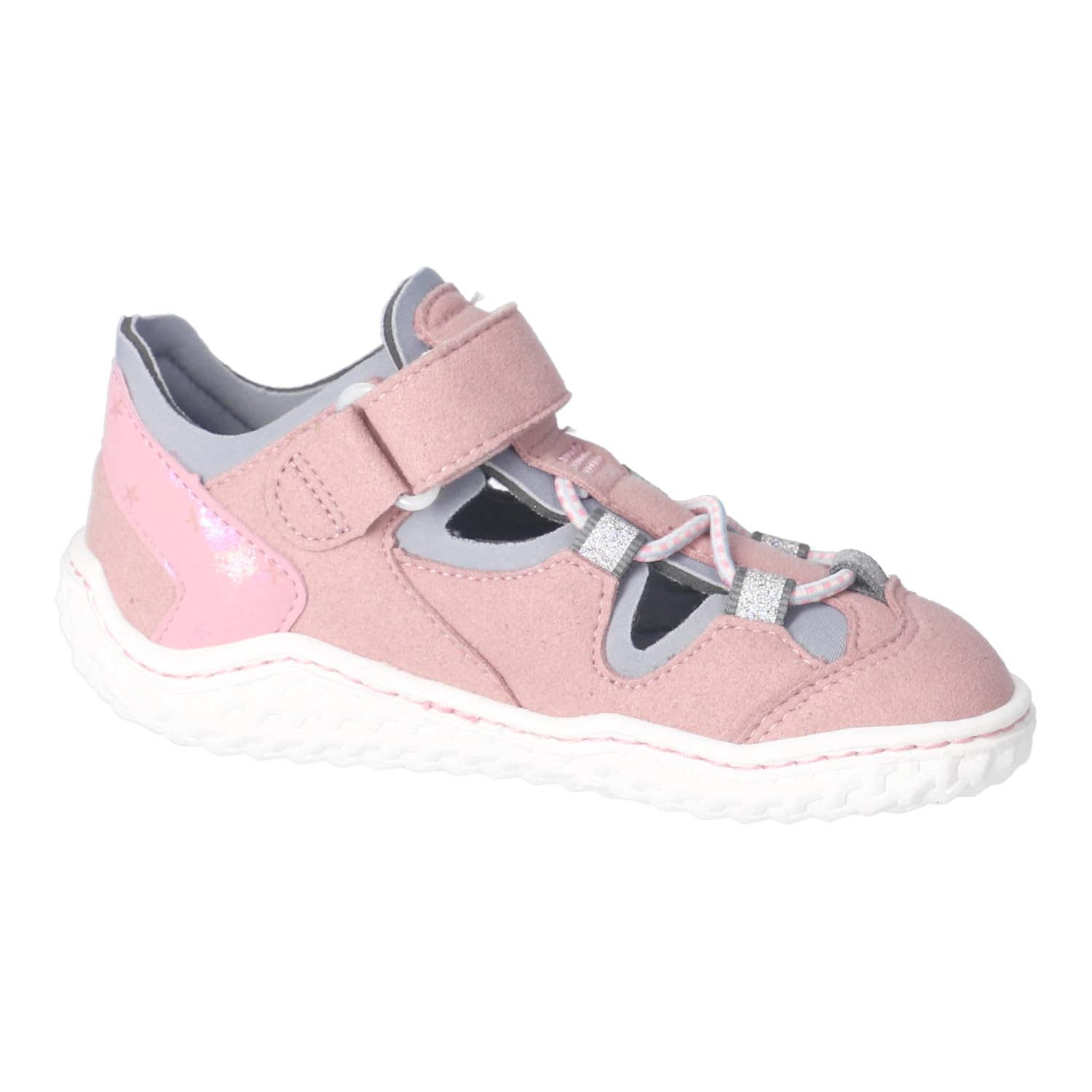 RICOSTA Mädchen und Jungen Kletthalbschuhe Jeff, Kinder Halbschuhe, Weite: MITTEL, waschbar,vegan