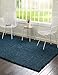 Unique Loom Solid Shag Collection Area Rug (5' 1