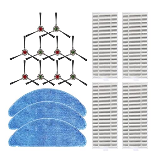 Filter Side Brush Mop Cloth Fit For Yeedi Fit For K650 Fit For Robot Vacuum Cleaner Parts For Hard Floor Carpet Pet Hair Cleaning Home Appliance Vacuum cleaner parts