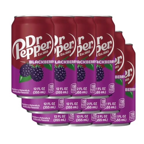 Dr. Pepper Blackberry 12er-Pack (12 × 355ml Dose) US-Version inkl.