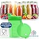 Horn Medical Schnabelbecher inkl. 2 Deckeln (große & kleine Öffnung) I Trinkhilfe I 250ml I Farbe wählbar (grün)