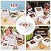 Moretoes 30pcs White Cookie Boxes with Window, 6x6x3 Inches, Bakery Boxes for Cookies, Pastry,Strawberries, Small Pie, Macarons