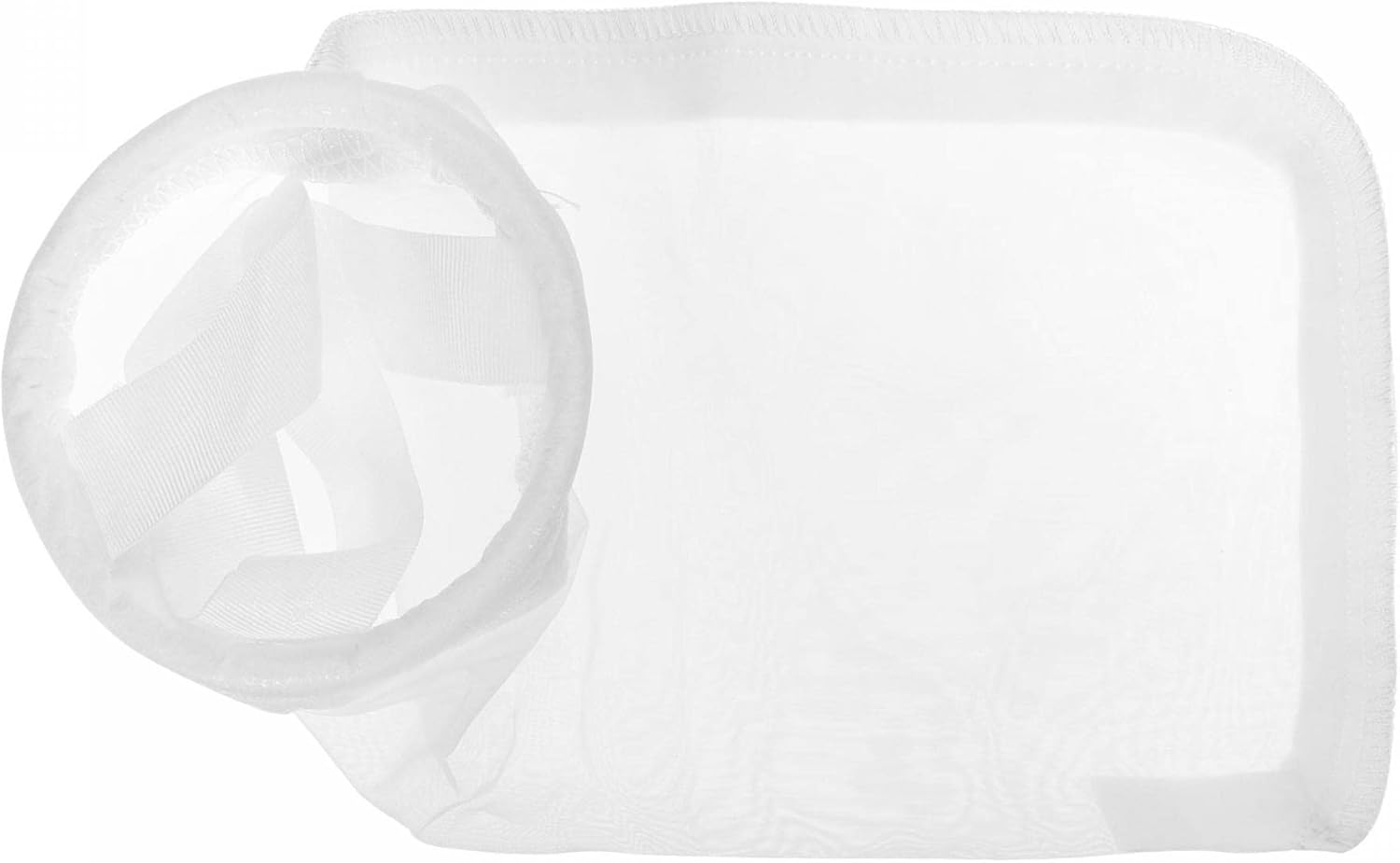 uxcell Paint Filter Bag 120 Mesh (9.1"x4.1") Nylon Strainer for Filtering Paint