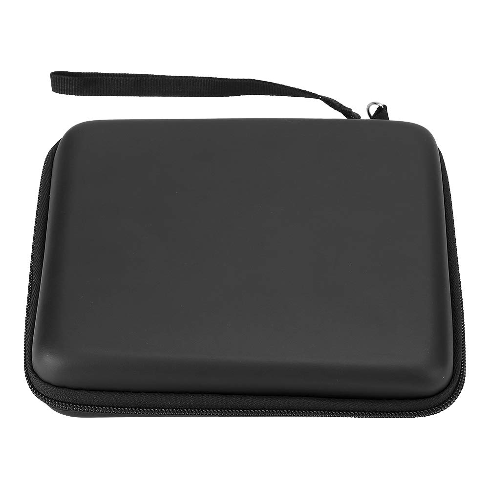 Étui de Transport 2 Pièces pour Console 2DS étui de Transport à Coque Rigide EVA Sac Portable avec Laçage pour Console 2DS et Accessoires (Noir)