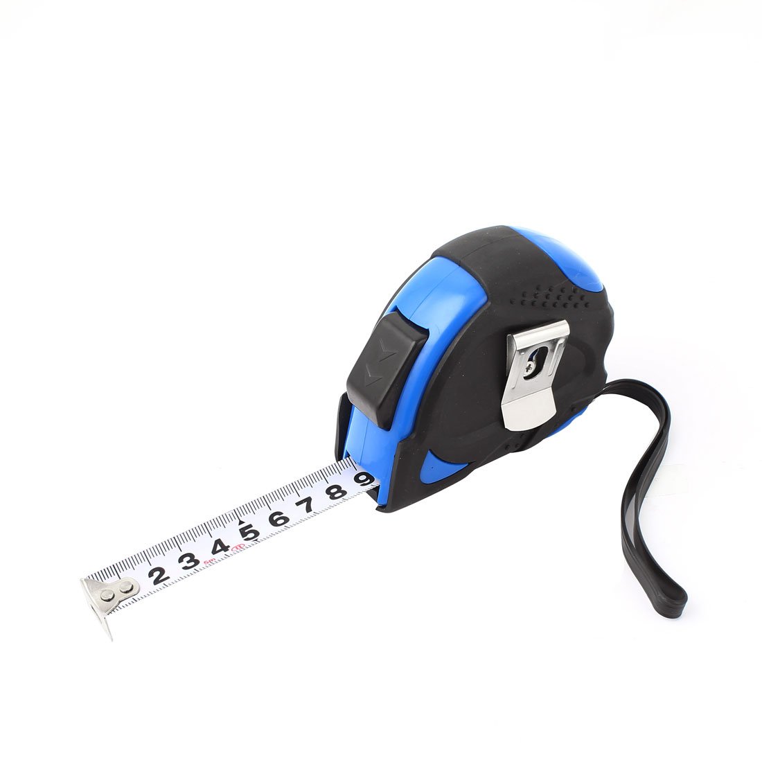 Aexit Black Blue Tools & Home Improvement Plastic Housing Self Lock Metric Measure Tape Ruler Tape Measures 0-5 Meters