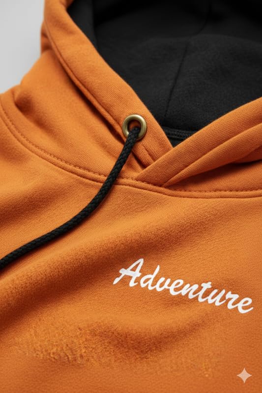 Image of Kids Boys & Girls Cotton Hooded Neck Full Sleeves Printed T-Shirt|Trendy Adventure Edition T Shirts for Kids