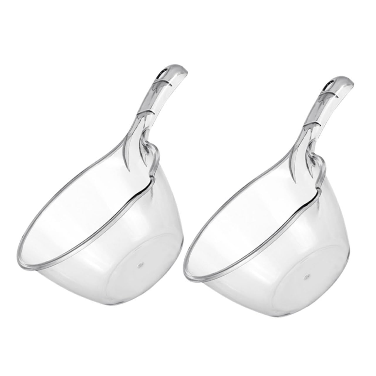 PRETYZOOM 6piezas Cucharón De Agua Mango Para Cocina Baño y Jardín Utensilio Práctico Para y Lavar Vegetales