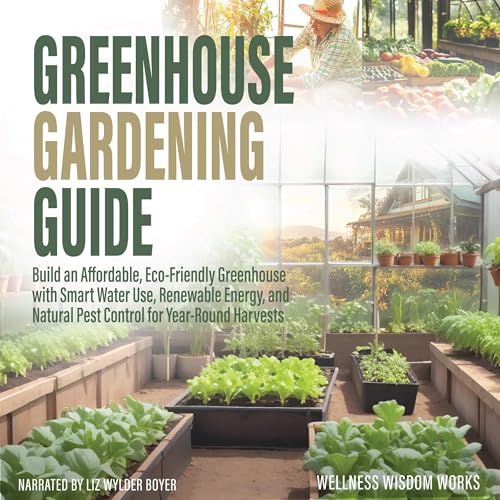 Page de couverture de Greenhouse Gardening Guide