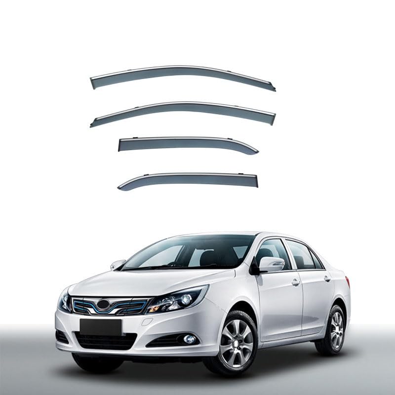 Déflecteurs de vent BYD E5 pour voyager au frais, pare-pluie voiture 4 pièces