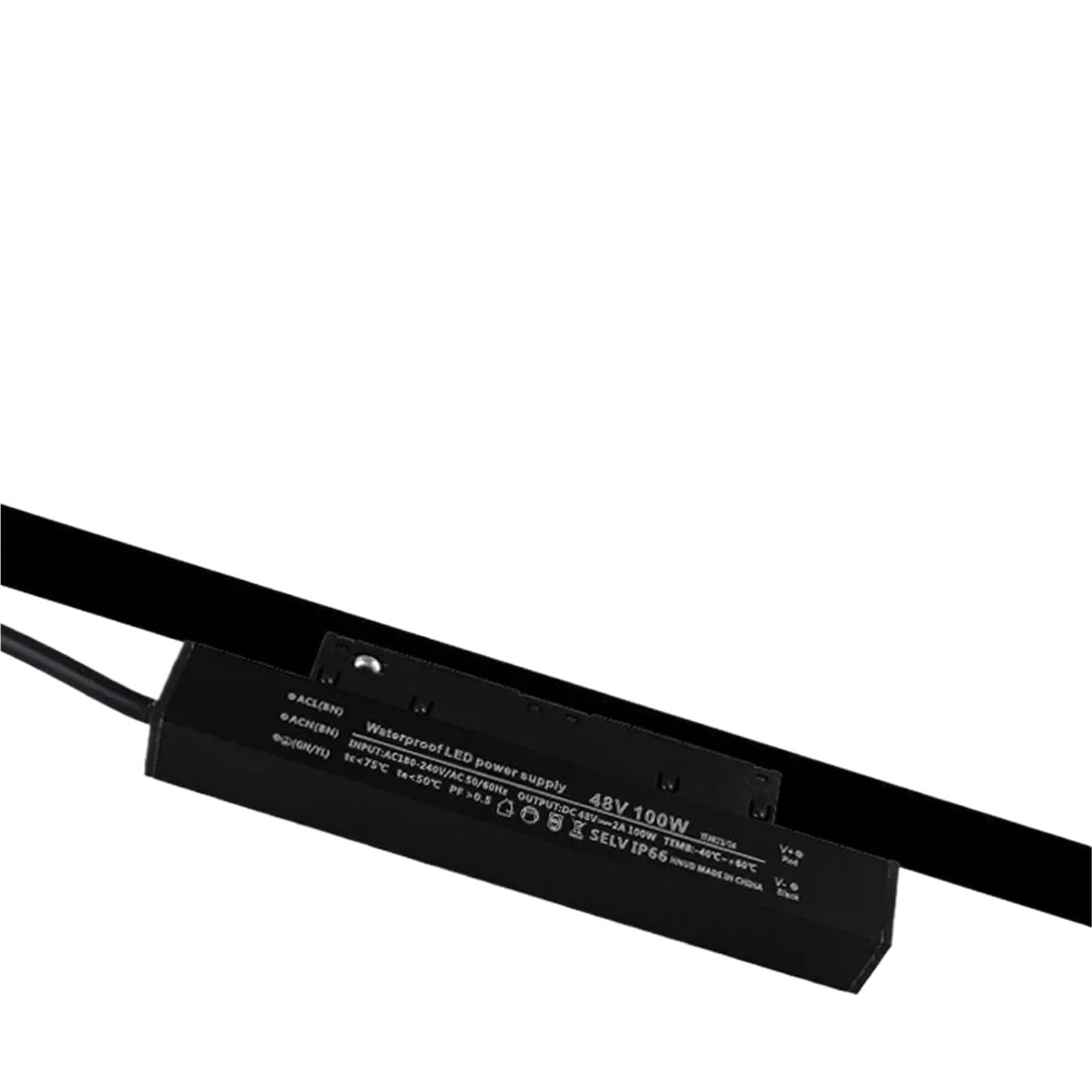 Alimentation LED 48V 100W noire avec transformateur magnétique durable - 5