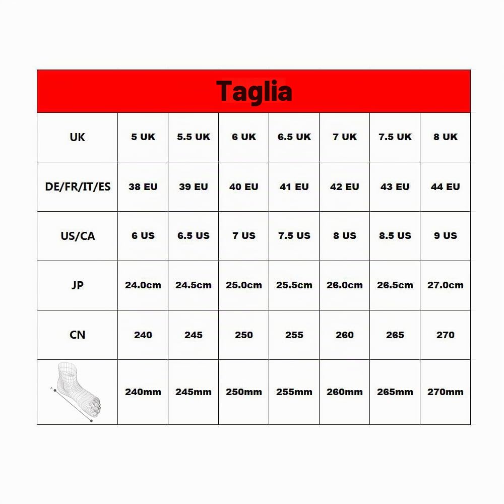 Scarpe Donna Decolte Classiche - Tacchi Alti Scarpe col Tacco a Punta Eleganti Festa Moda Sexy Décolleté Super Alta Scarpe a Spillo 16CM