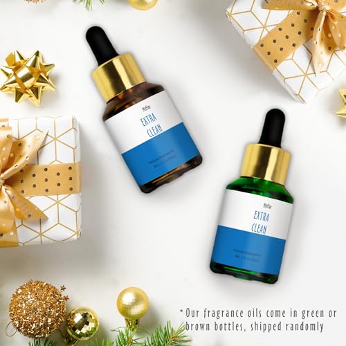 Image of Extra Clean Fragrance Oil, MitFlor Fresh Diffuser Oil Scents, 30ml Premium Essential Oil for Diffuser, Soap & Candle Making, Long-Lasting and Refreshing