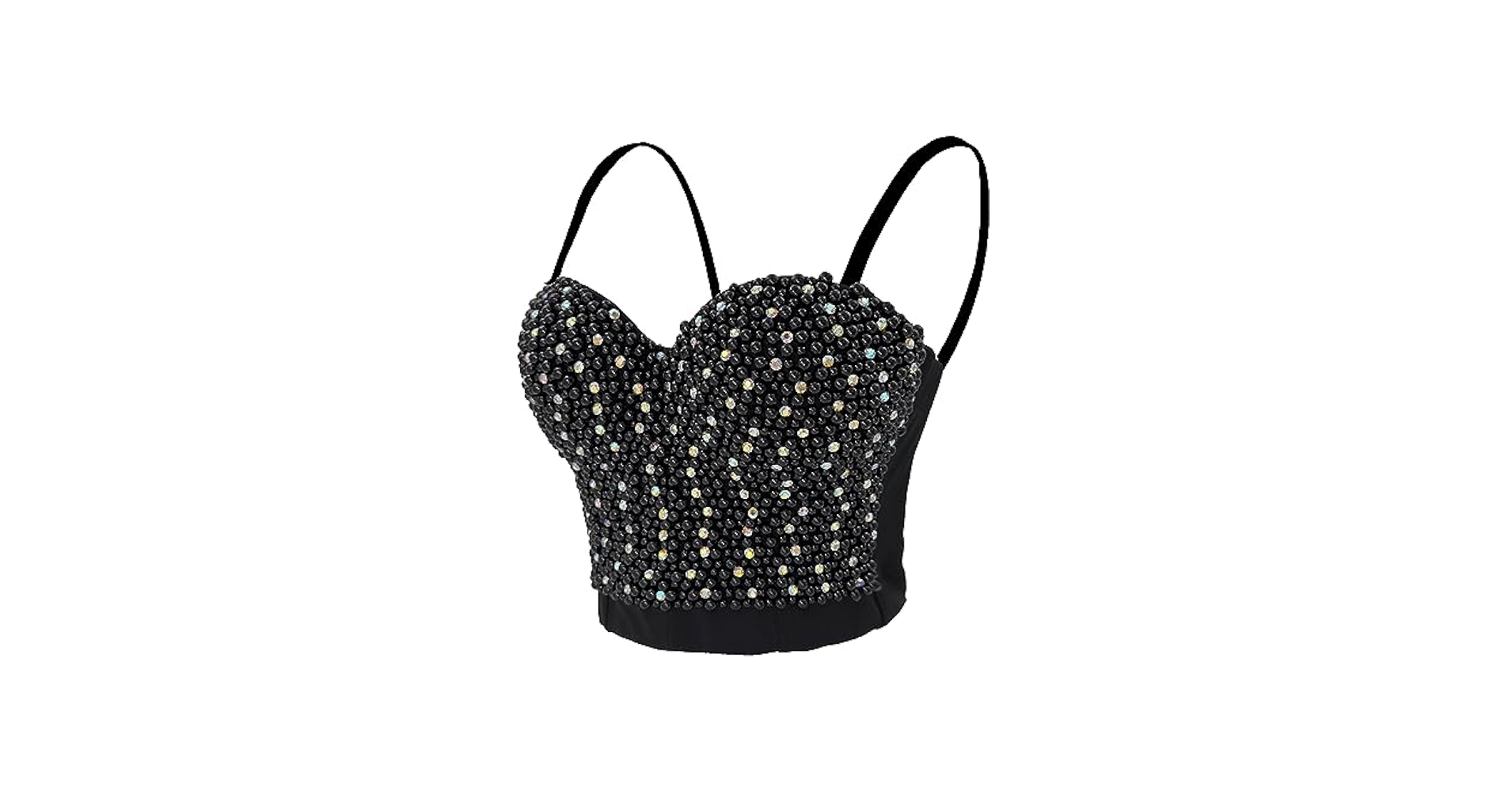 Amazon.com: ELLACCI Black Pearls Beaded Multicolored