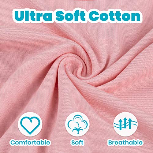 Newborn Baby Knotted Gown, Super Soft Silky Infant Long Sleeve Sleeper For Baby Girl And Boy Sleeping Bag With Mittens And Hat & Bowknot Set (Extra Long) #TOP1