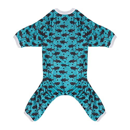 CuteBone Big Dog Pitbull Golden Retriever Post Surgery Clothes Stretchy Calming Anxiety Pajamas Shirts Shedding Suits Onesie for Medium/Large Sized Dogs ZP09M CuteBone Big Dog Pitbull Golden Retriever Post Surgery Clothes Stretchy Calming Anxiety Pajamas Shirts Shedding Suits Onesie for Medium/Large Sized Dogs ZP09M