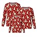 SOIUTAO Weihnachten Sweatshirt Pullover Damen Schneemann Druck Witzig Weihnachtshemd Lässig Slim Fit Kuschelig Bekleidung Party Geschenk für Paare