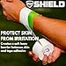 Shield Athletic Underwrap | Bulk Case of 48 Rolls of PreWrap, Hair Tie, Headband, Patellar Support, Pre-Wrap Athletic Tape, 2.75