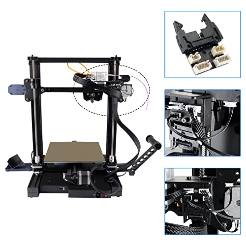 BCZAMD Anycubicc Vyperr 3D-Drucker Ersatzteile Transferboard Adapter Verbinden Sie X-Achse E-Achse Schrittmotor und Filamentbruchmodul Direktes Ersatzzubeh?r Kompatibel mit Anycubi Vyperr¡ – Bild 4