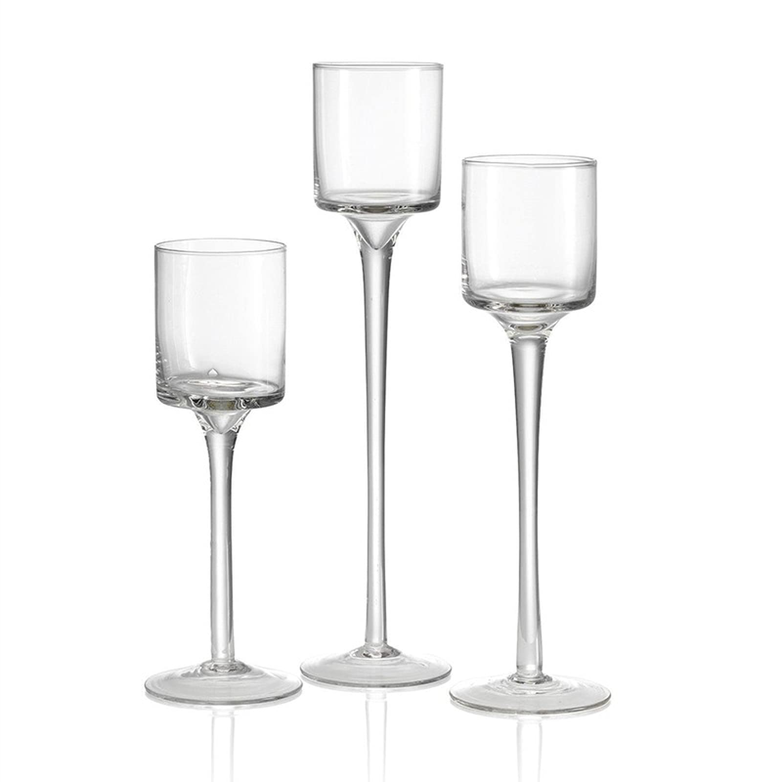 Sbjklyrn One Color Candleholder, 3Pc/Set Holder Home Decorations Candelabros Nordic Candle Stand Wedding Decoration Candle Holder