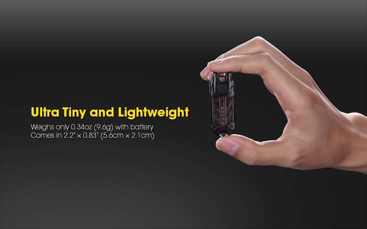 Nitecore Tube V2.0 USB-C rechargeable (orange)