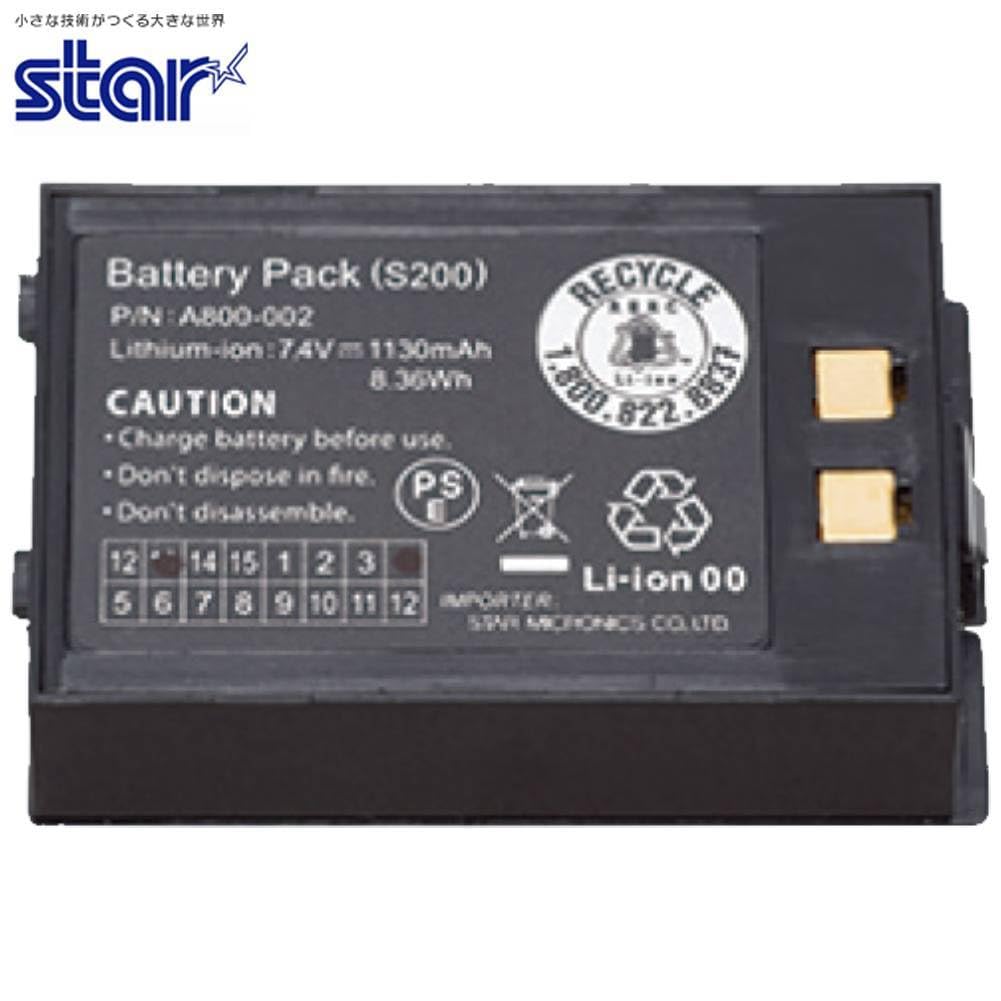 【新品】 【代金引換不可】 【日時指定不可】スター精密 モバイルプリンターオプション SM-S210i SM-S200対応 リチウムバッテリパック S2 ブラック Amazon | スター精密 モバイルプリンターオプション SM-S210i SM-S200