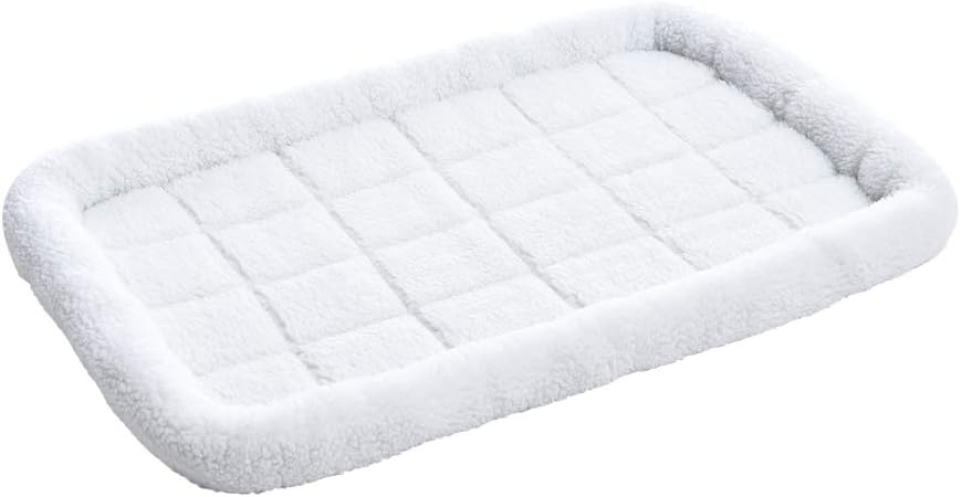 AmazonBasics Padded Pet Bolster Bed - 35 x 22 inches