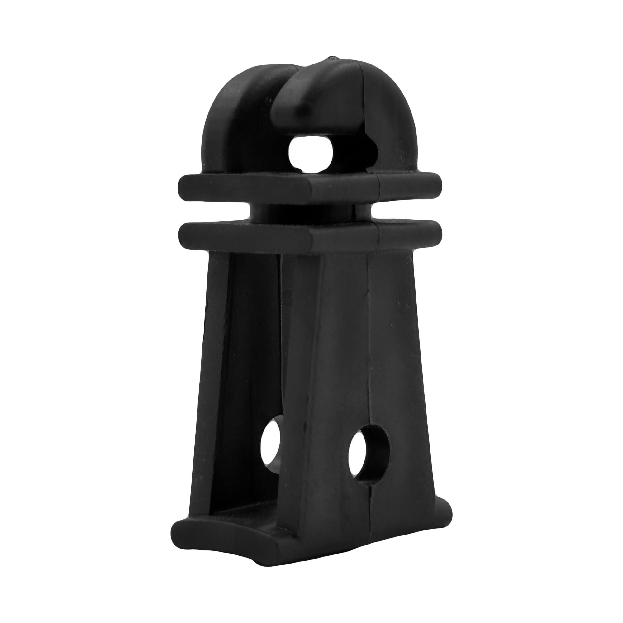 Agriansh Heavy Plastic Insulator (Black) (Pack of 50) for Solar Zatka Machine Fencing System | Jhatka Machine Insulator for Electric Fence & Agriculture Tools | Supports Fencing Kit & Fence Energizer-image-25