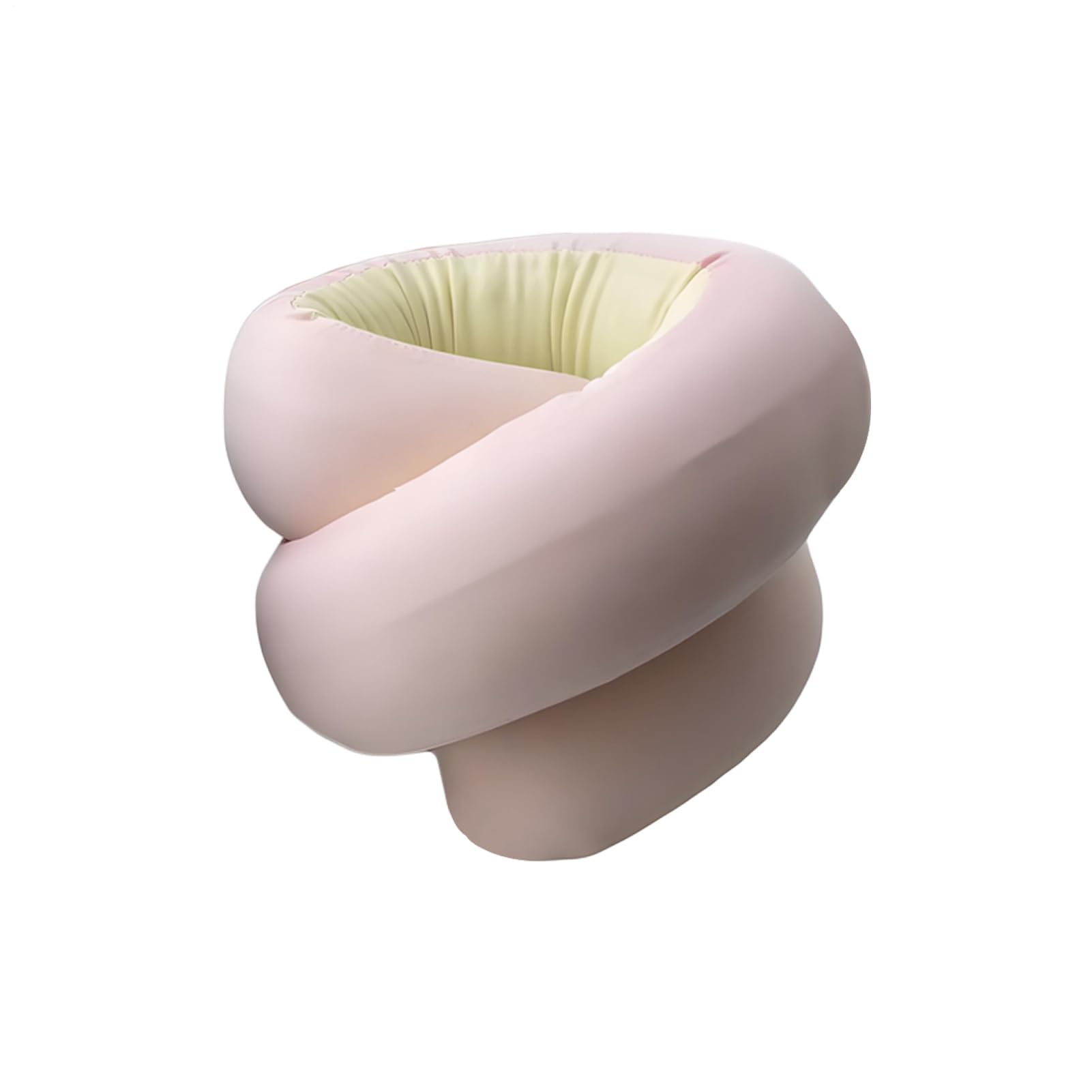 XJBTBA Cuscini da Viaggio, Cuscino Pieghevole a Spirale con Supporto – Cuscino per Aereo | per Ufficio, Dormire, riposare, Letto, Auto, Dormire e Schienale