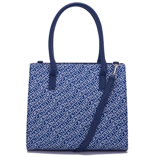 Image of Nautica Womens Sandy Jr. Top Handel Satchel with Removable Crossbody Strap