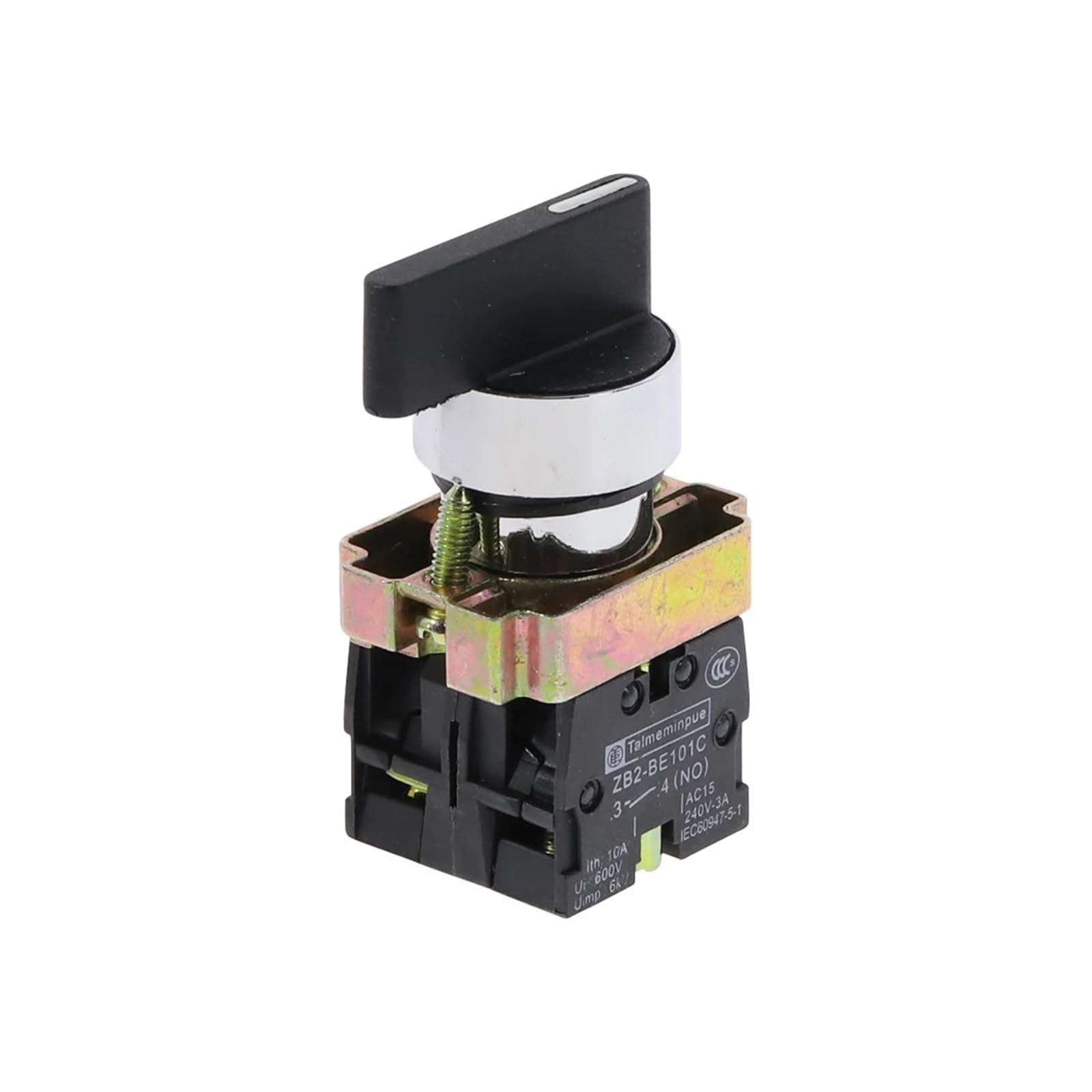 Interruptor selector de 3 posiciones, 2 NO, con selección mantenida XB2-BJ33