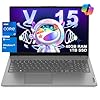 Lenovo Laptop V15 for Business, Home, Student (15.6″ FHD Anti-Glare, Intel i7-1255U, 40GB RAM, 1TB SSD), Numeric Keypad, Webcam w/Shutter, Type-C, RJ-45, Wi-Fi, Win 11 Pro w/AI Copilot, Grey