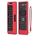 SIKAI Remote Case for Vizio XRT500 Smart TV Remote [Eco-Friendly] Case for VIZIO Smart LCD LED TV Remote Control [Shock Proof] Silicone Cover for Vizio XRT500 Remote with Lanyard (Red)