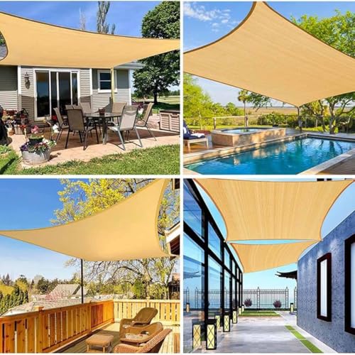 Tissu d'ombrage 90% filet pare-soleil avec œillets pour serre et jardin 3x3m