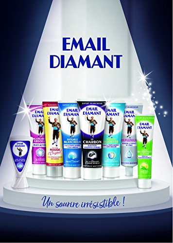 Email Diamant - Kohle Zahnpasta - Sofortige & langanhaltende Weißheit - Tägliche Anwendung - 75 ml - 4 Stück – Ansicht 6