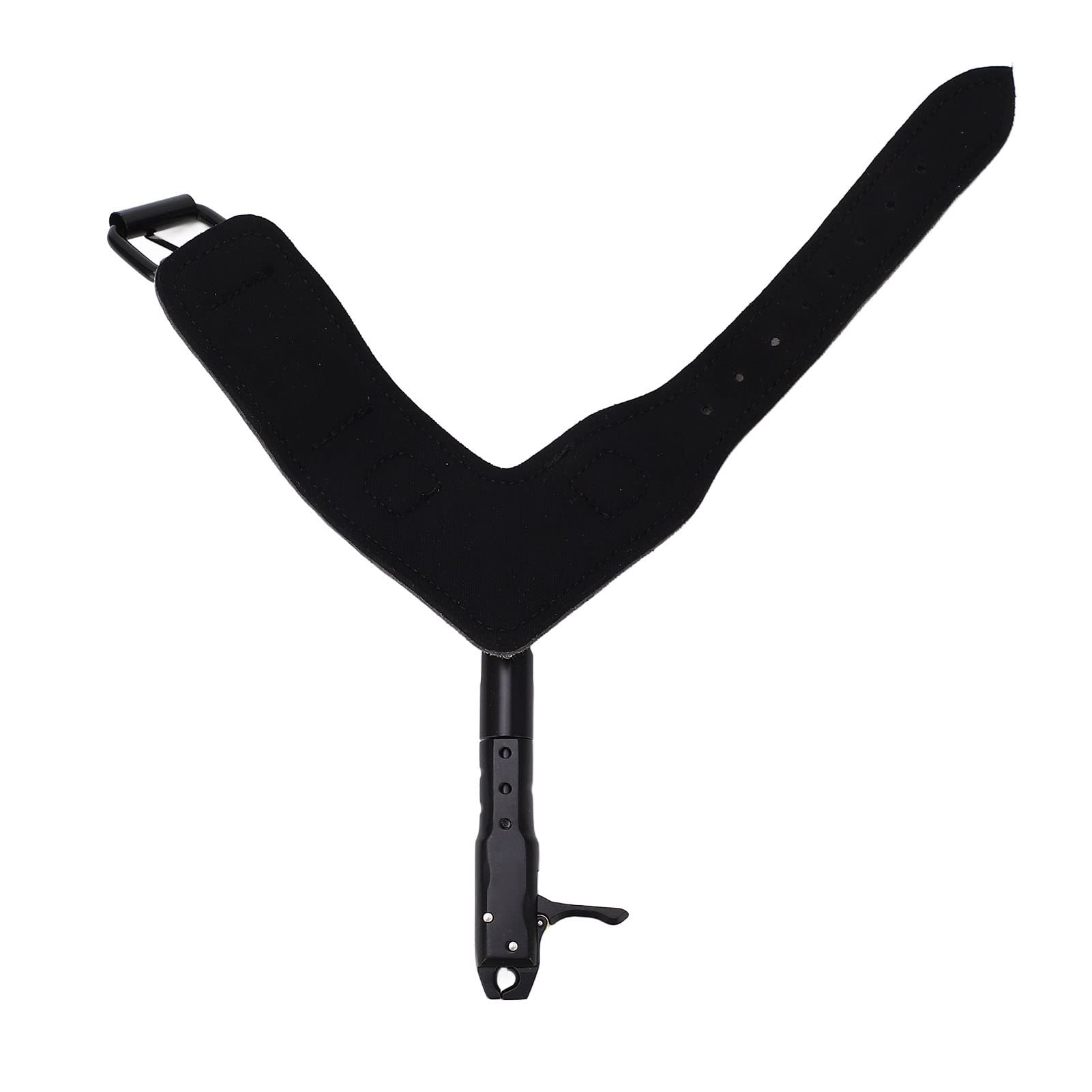 Déclencheur de Dégagement d'arc à Poulies, Accessoire de Tir à l'arc Léger pour Améliorer la Précision de l'aide au Dégagement de l'arc Tige de Poignet Réglable pour le Tir en Extérieur (Camouflage)